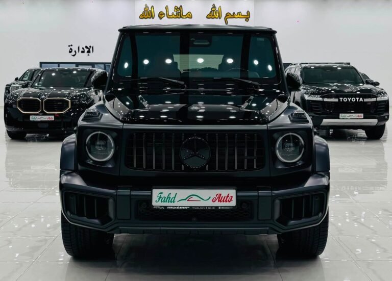 Mercedes-AMG G 63 Manufaktur Noir — Rayléa Auto